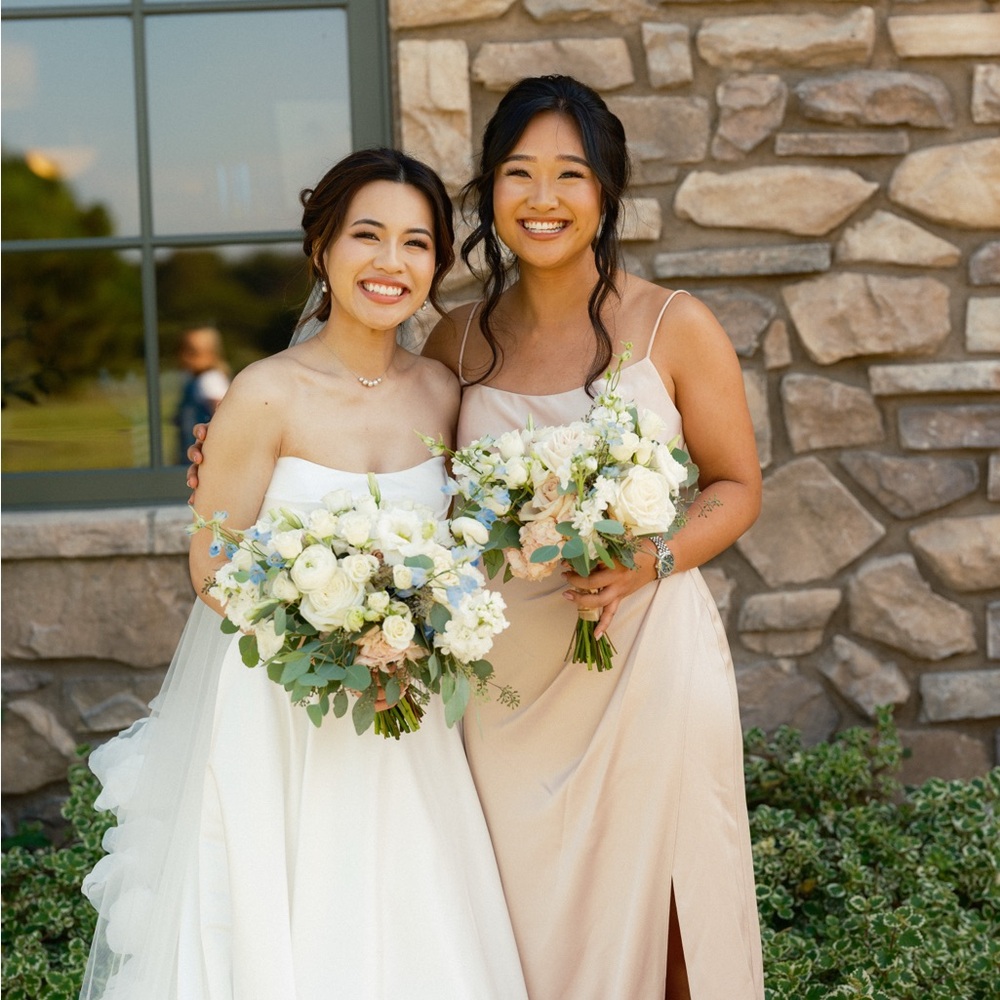 Jenny Yoo Wren Dress in Prosecco - Picture 3 of 9